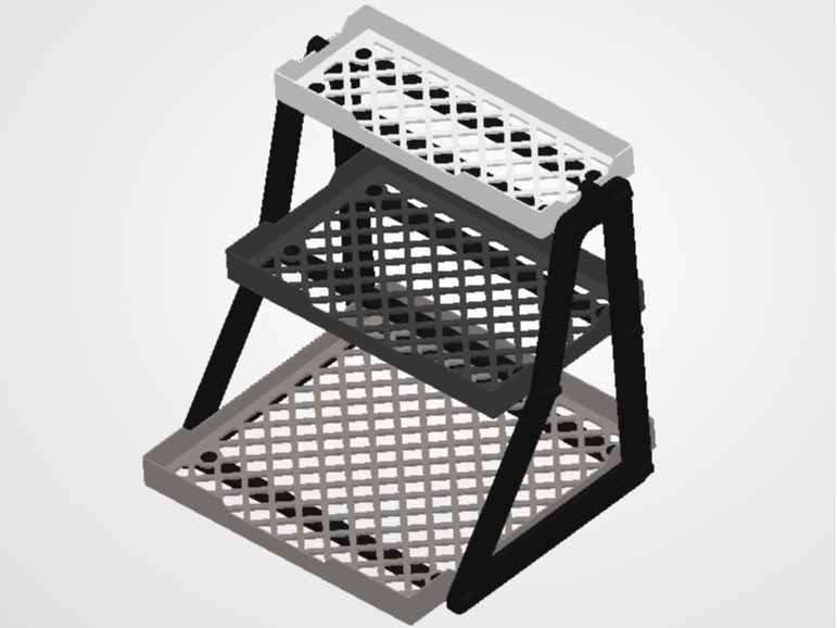 KITCHEN STORAGE RACK