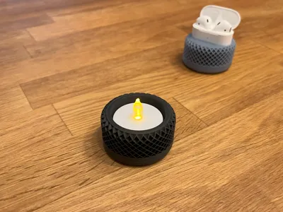 tea light Home Pod style LED candle