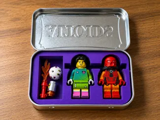 Pocket Minifigure Case Tin Insert for Altoids