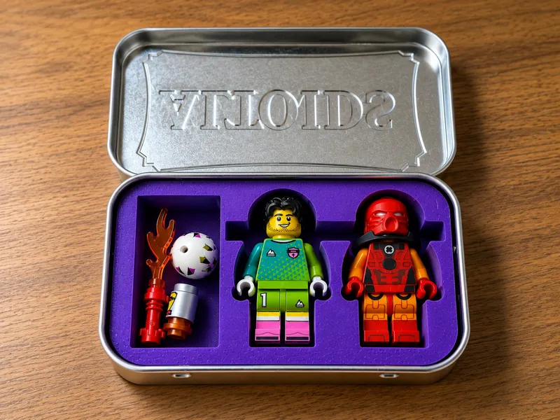 Pocket Minifigure Case Tin Insert for Altoids