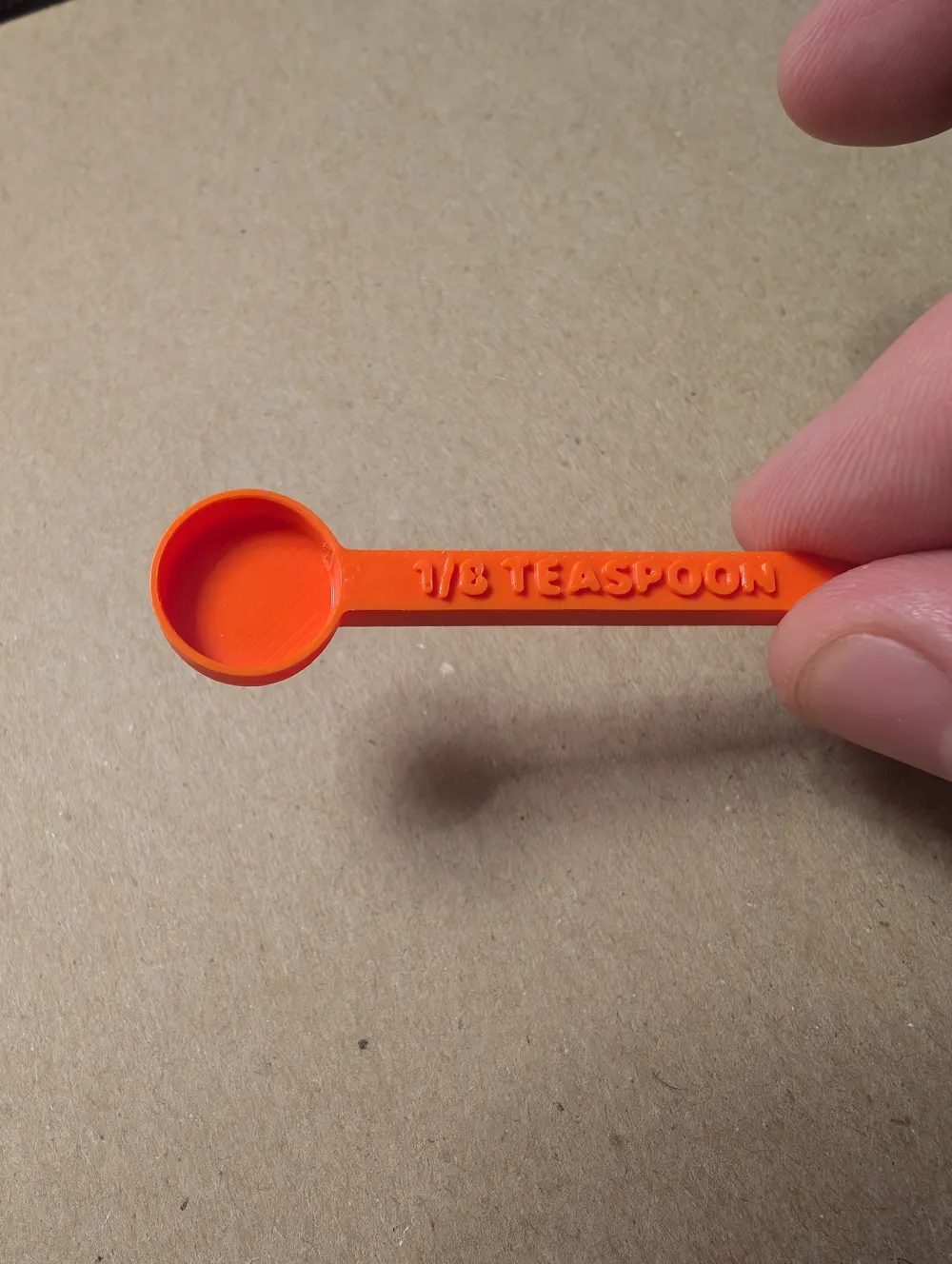 1/8th Teaspoon Measuring Spoon - Free 3D Print Model - MakerWorld