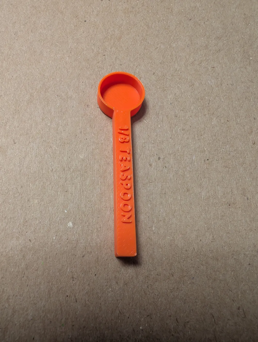 1/8th Teaspoon Measuring Spoon - Free 3D Print Model - MakerWorld