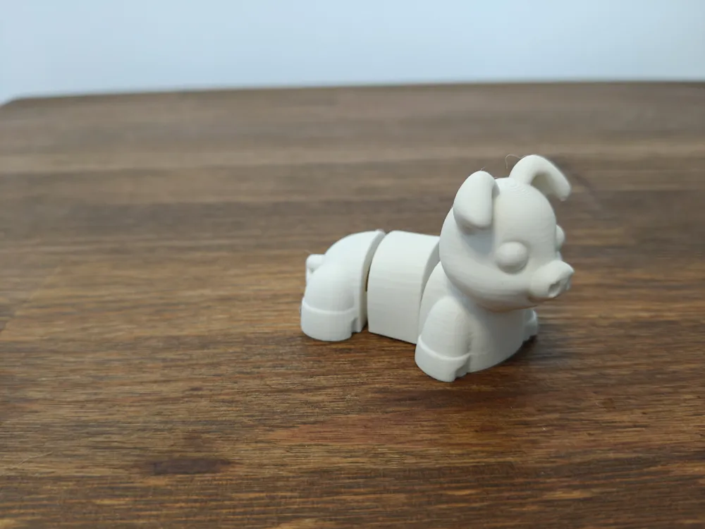 Articulated Pig – Cute Flexi Farm Animal - Free 3D Print Model - MakerWorld