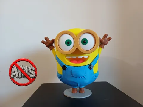 Accesorio para impresora 3D: Bob The Minion / NO AMS — referencia de MakerWorld