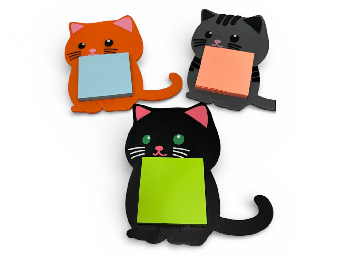Happy Note Holders - Kitty