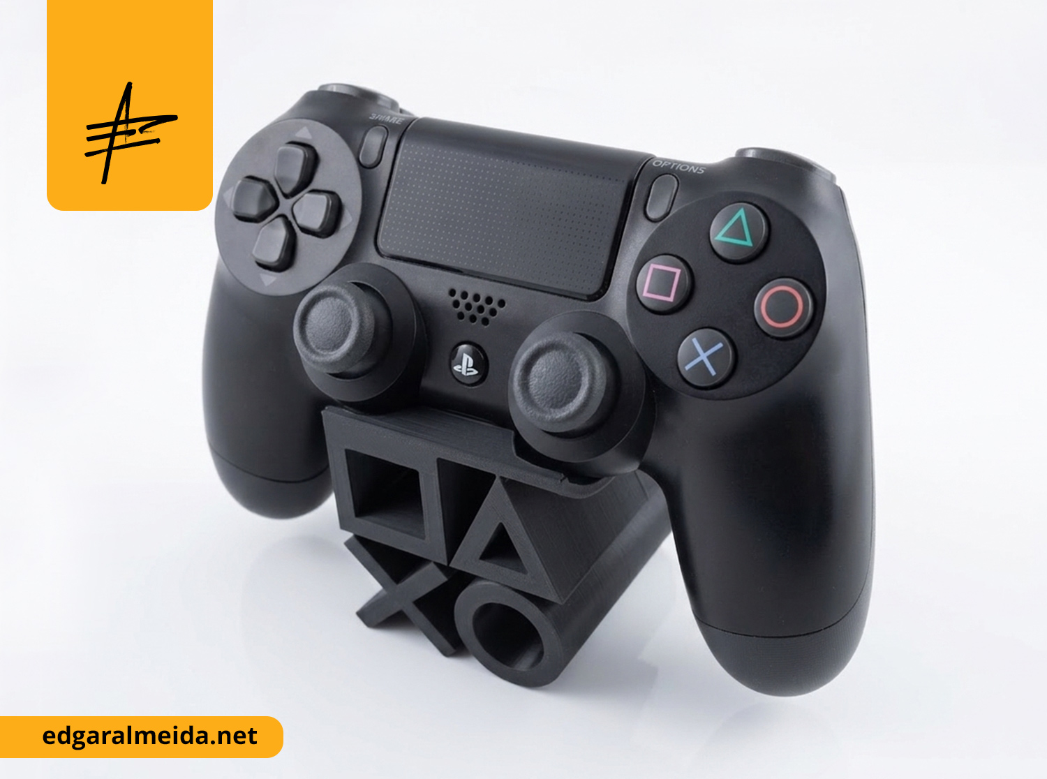 Miniatura 3 do modelo 3D PS4 Controller Stand