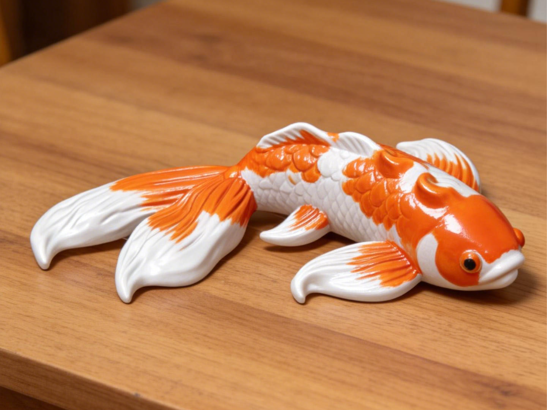 15cm Japanese Koi Fish –Paint Aquarium