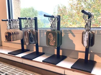 Keychains stand/hanger