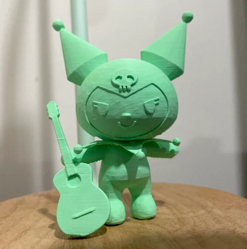 Kuromi with guitar