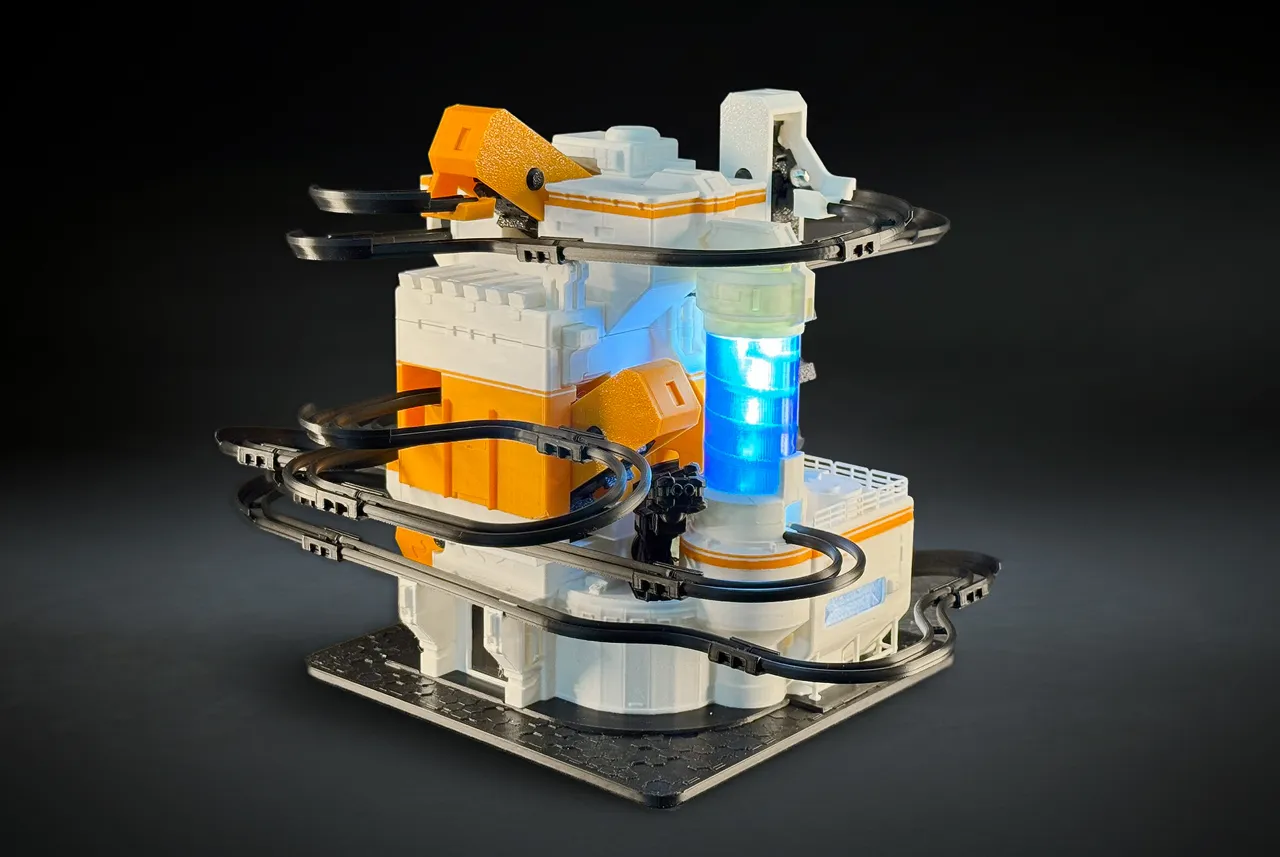 Sci-Fi Marble Run Lab view 4