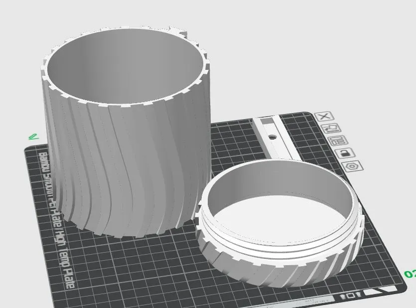 Modern Wall Planter with Hidden Drip Tray - Free 3D Print Model ...
