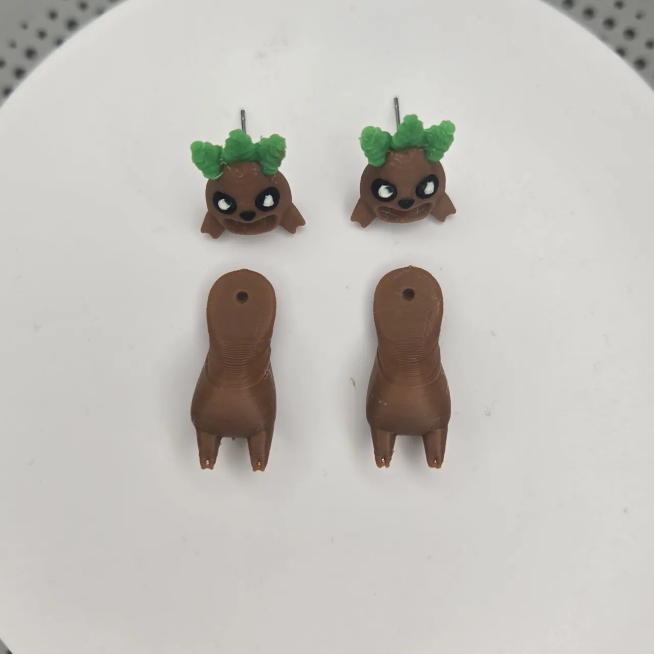 Mandrake Root Earrings view 4