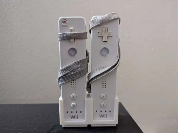 Rangement Gridfinity pour deux Wiimotes