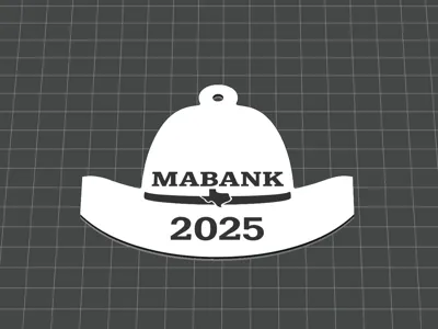 Mabank Cowboy Hat Ornaments