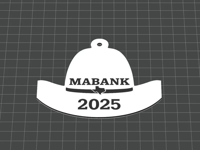 Mabank Cowboy Hat Ornaments