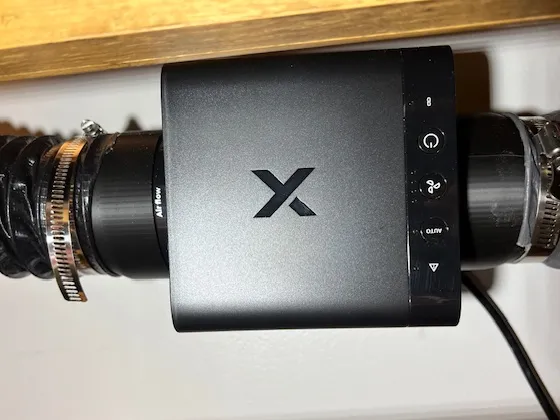 Xtool IF2 Pro 2.0 Fan adapter for 3 inch hose