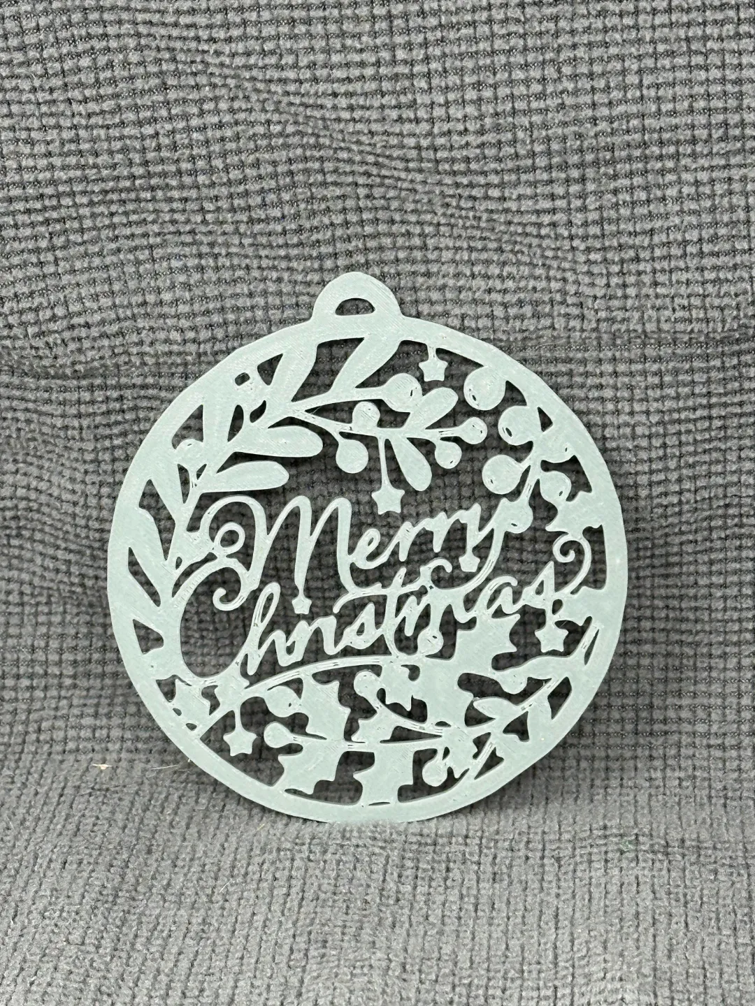 Ornement de Noël rond