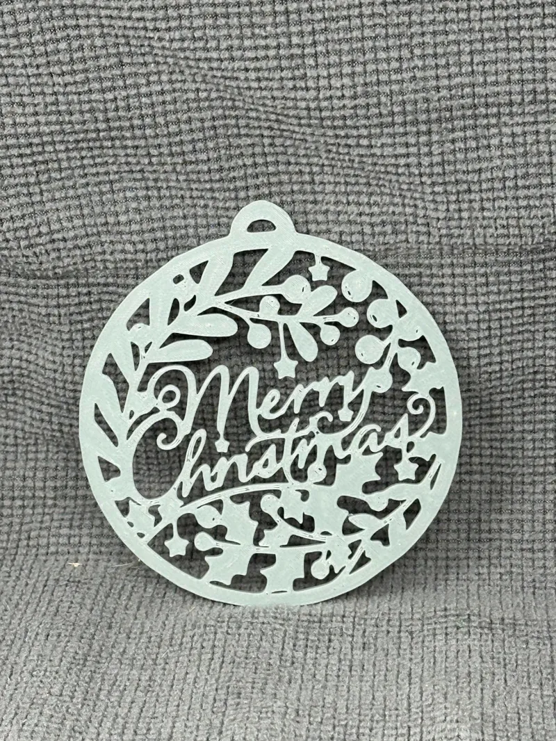 Merry Christmas Ornament 