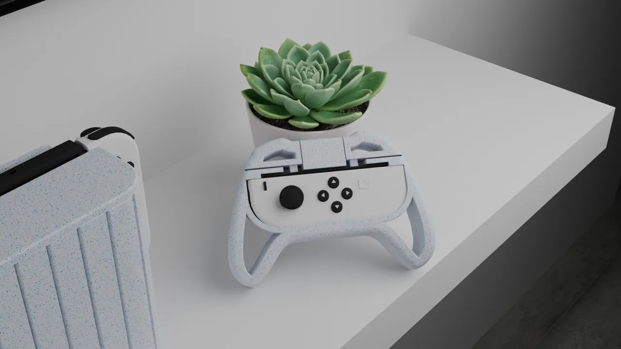 Pro- Grip Joycon view 4