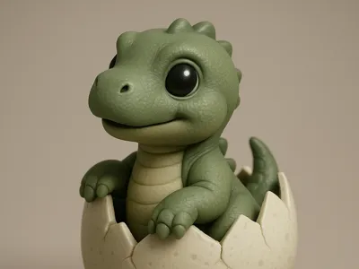 Hatching Dino