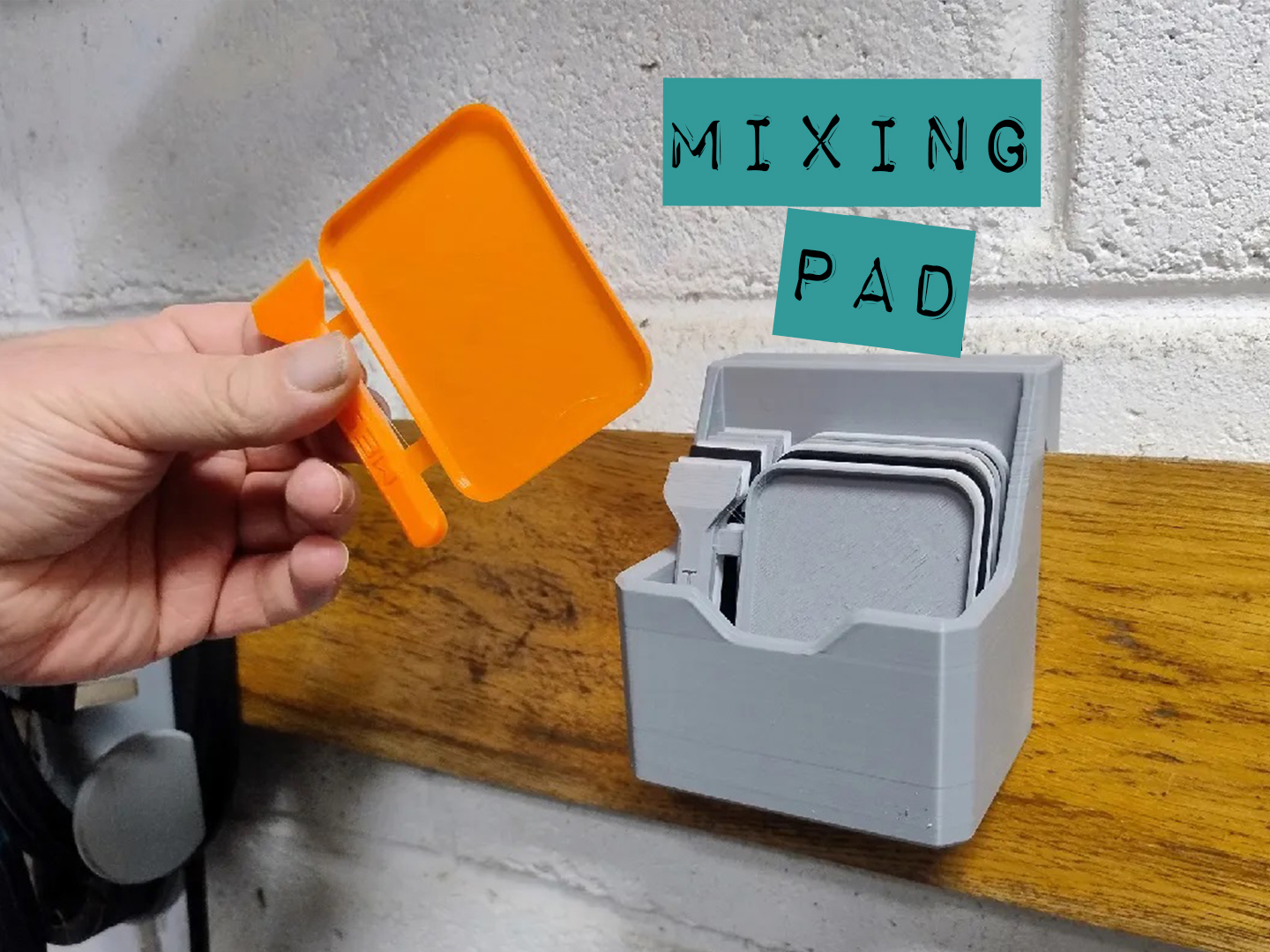 Disposable Mini Mixing Pad