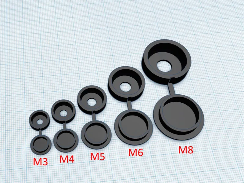 Capped Screw Cover Set M3-M8