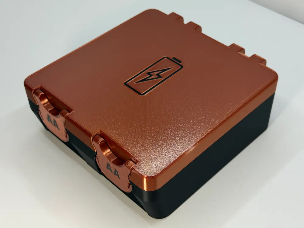 Caja o estuche: Battery Box - DOUBLE - AA/AAA/9V. Referencia del modelo original.
