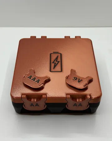 Caja o estuche: Battery Box - DOUBLE - AA/AAA/9V — vista de referencia 3