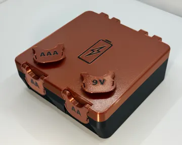 Caja o estuche: Battery Box - DOUBLE - AA/AAA/9V — vista de referencia 4
