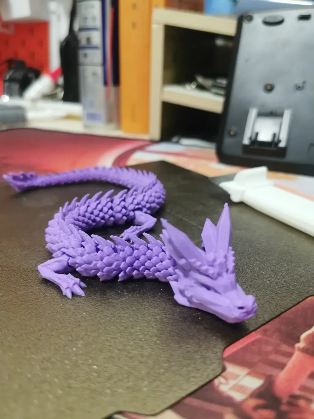 Little White Dragon—Crystal Dragon - Free 3D Print Model - MakerWorld