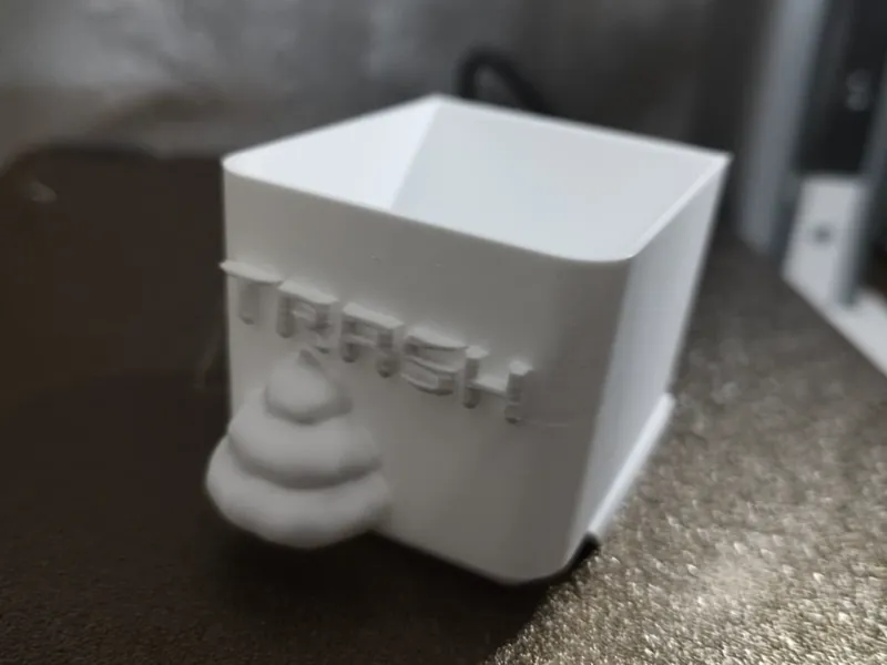 Poo Trash - Caixa para Bambu Lab A1 mini