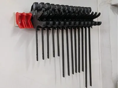 Modular Clamp Rack for Harbor Freight Bar Clamp