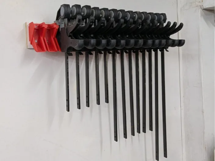 Modular Clamp Rack for Harbor Freight Bar Clamp