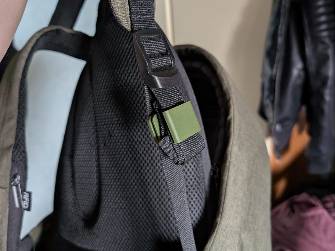 Backpack Strap Clip Organizer