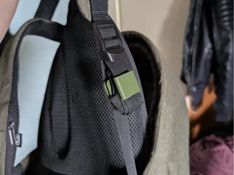 Backpack Strap Clip Organizer