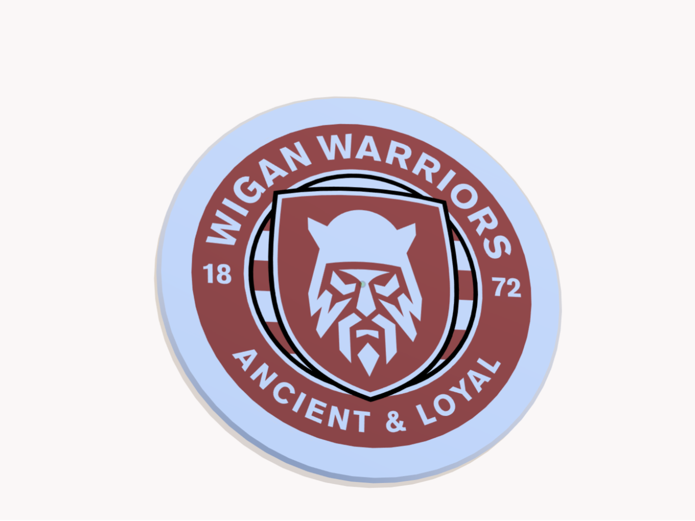 Wigan Warriors coasters mixed