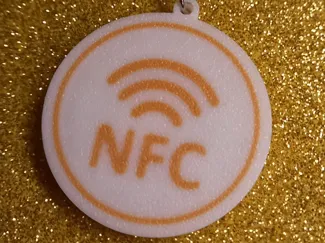 Porta chaves para Tag NFC- Editável