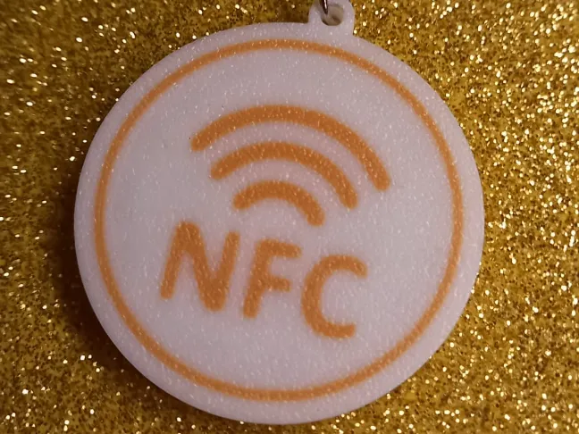 Porta chaves para Tag NFC- Editável