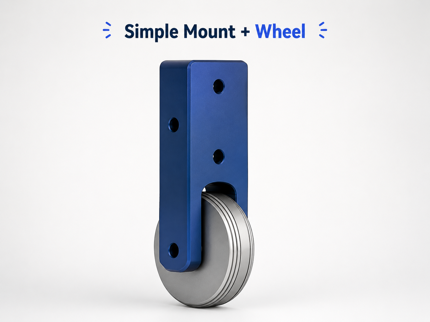 Simple Mount + Wheel