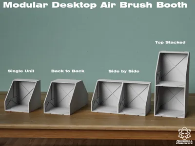 Modular Air Brush Booth