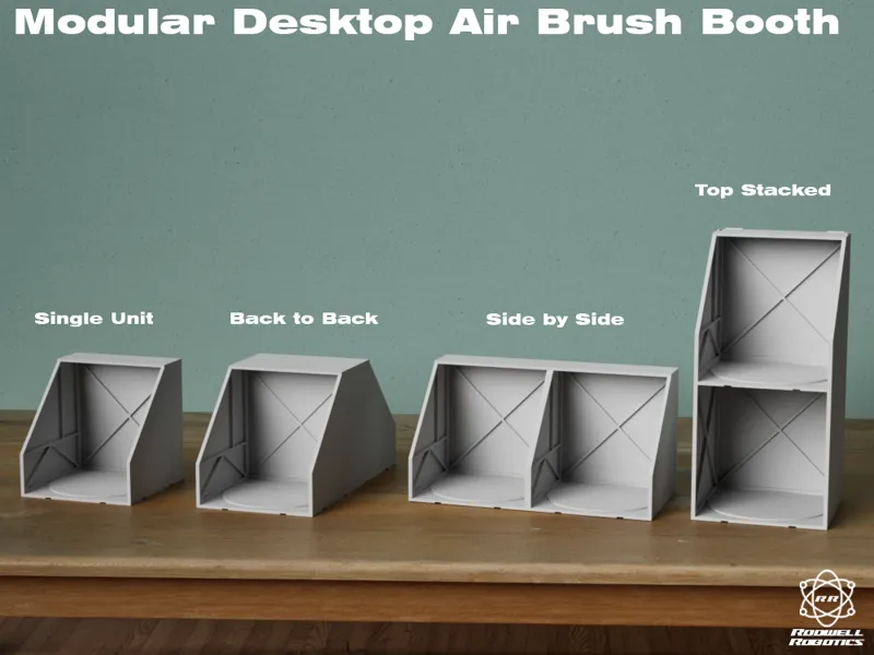 Modular Air Brush Booth