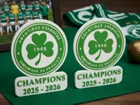 Omonoia Nicosia Champions. 0.4mm layer, 2 walls, 15% infill