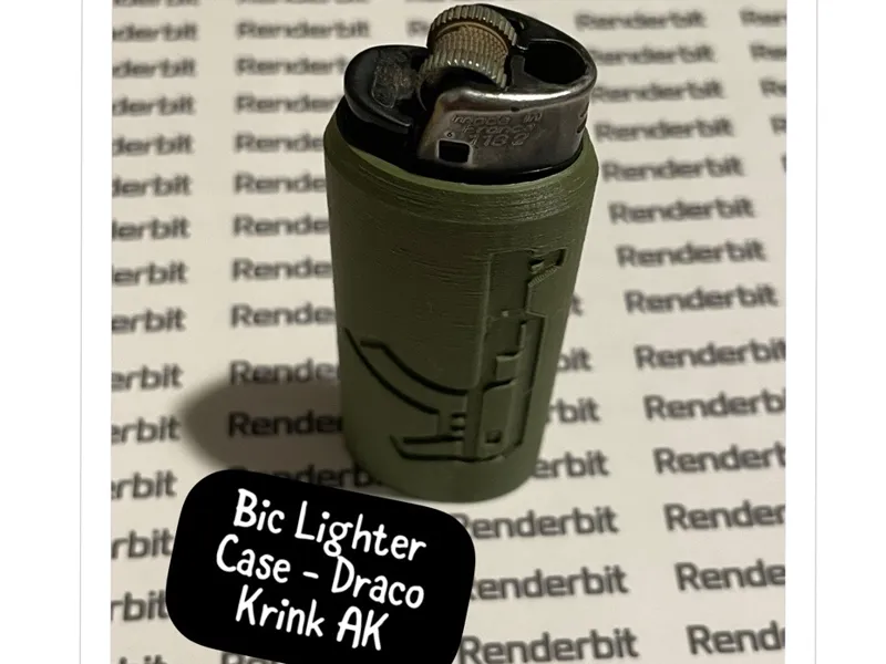 Bic Lighter Case - Draco Krink AK