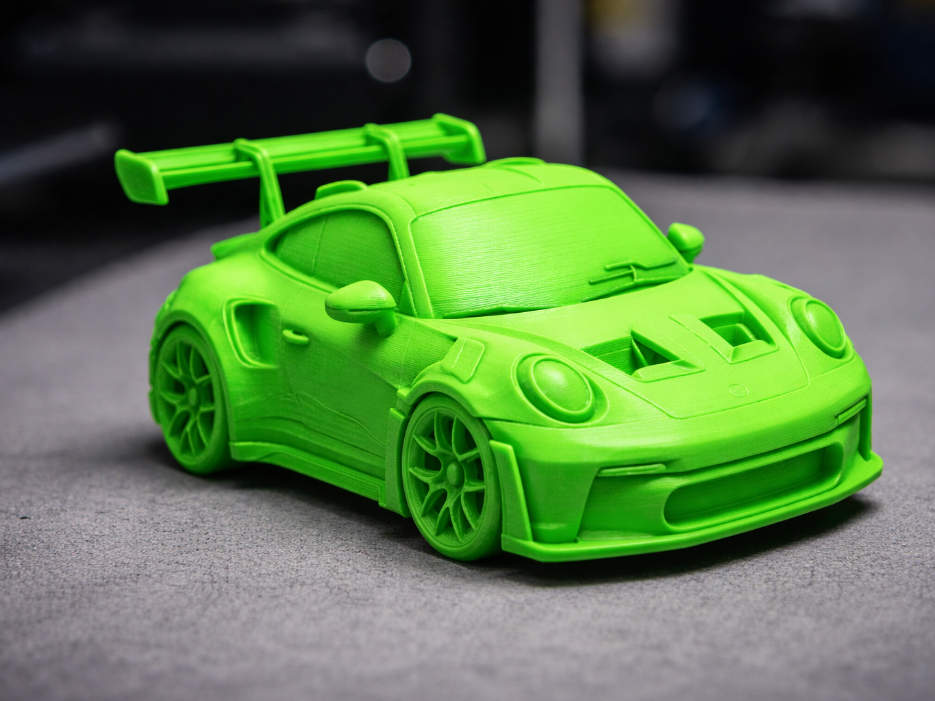 Porsche 911 GT3RS 992 – Tooned Version (Chibi Car)
