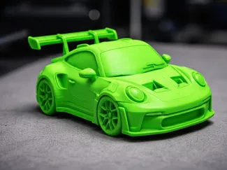 Porsche 911 GT3RS 992 – Tooned Version (Chibi Car)