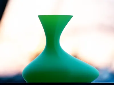 irregular vase