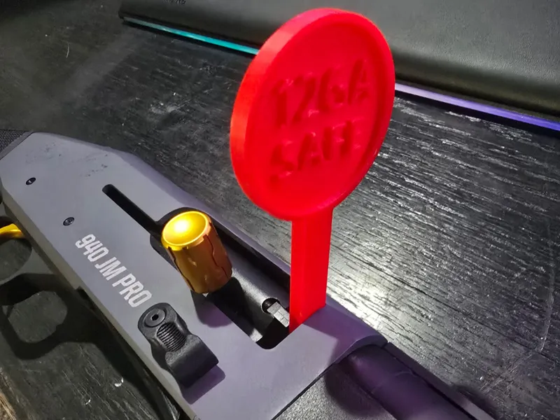 12ga Weapon Safe Flag