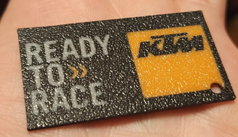 KTM Key Tag