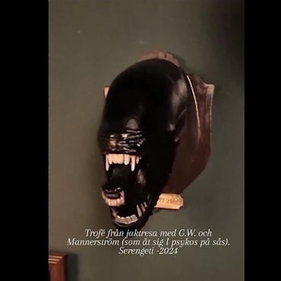Alien Head Wall Hanger