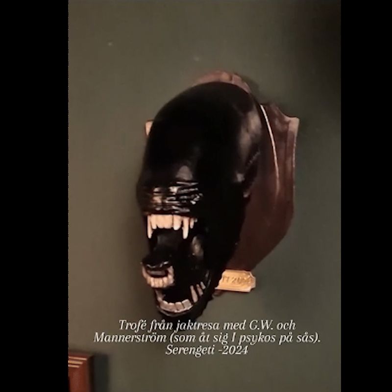 Alien Head Wall Hanger